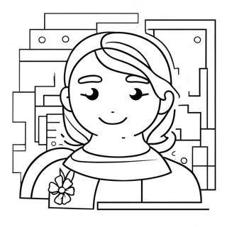 Pixel Coloring Page 3920-3172