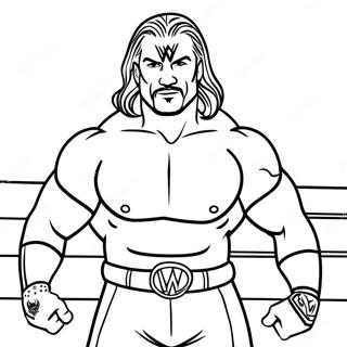 Wwe Coloring Page 39217-32563