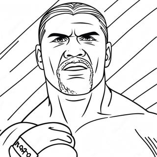 Wwe Championship Match Coloring Page 39218-32571