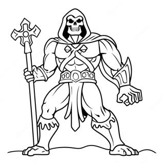 Skeletor Coloring Page 39227-32555