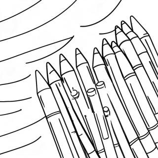 Crayons Coloring Page 39247-32587