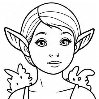 Pixie Coloring Page 39257-32596