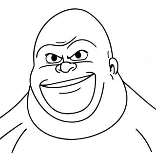 Grimace Coloring Page 3930-3178