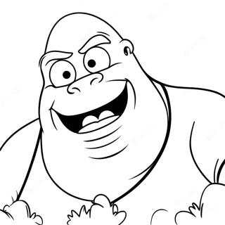 Grimace Coloring Page 3930-3180