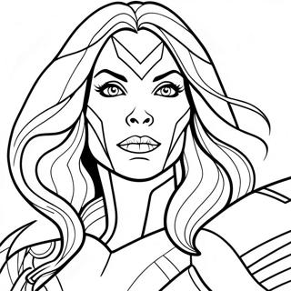 Gamora Coloring Page 39337-32660