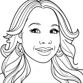 Mariah Carey Coloring Page 39377-32679