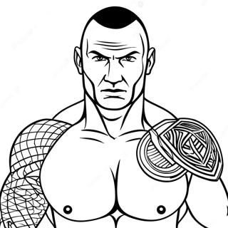 Randy Orton Wwe Coloring Page 39387-32694