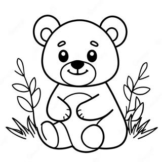 Little Bear Coloring Page 39407-32710