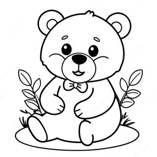 Little Bear Coloring Page 39407-32711