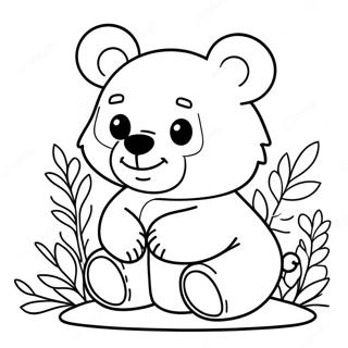 Little Bear Coloring Page 39407-32712