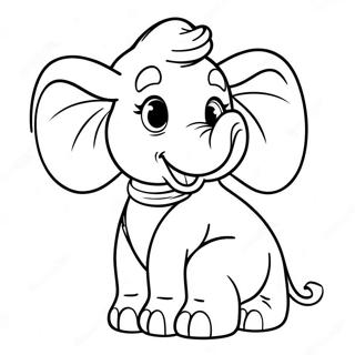 Dumbo Coloring Page 3940-3187