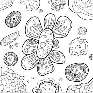 Bacteria Coloring Page 39457-32751