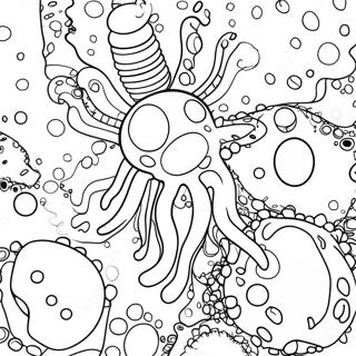 Bacteria Coloring Page 39457-32752