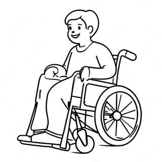 Disability Awareness Coloring Page 39467-32763