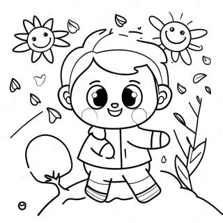 Inclusive Kids Coloring Page 39468-32756