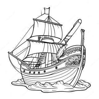 Mayflower Ship Coloring Page 39497-32778