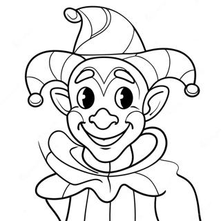 Jester Coloring Page 39507-32790