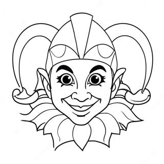 Jester Coloring Page 39507-32791