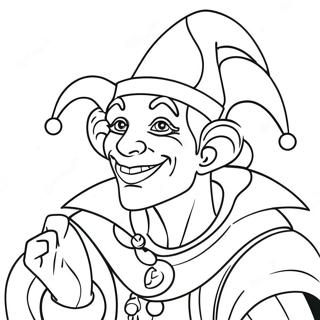 Jester Coloring Page 39507-32792