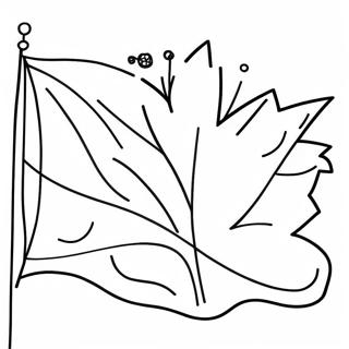 Canada Flag Coloring Page 39517-32797