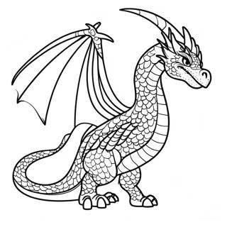 Sandwing Dragon Coloring Page 39557-32830