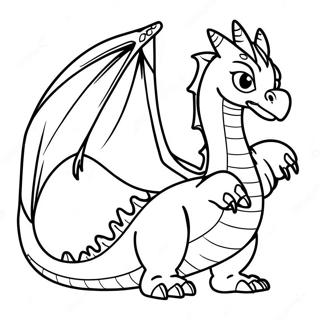 Sandwing Dragon Coloring Page 39557-32831