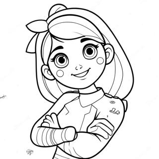 Marinette Miraculous Coloring Page 39567-32839