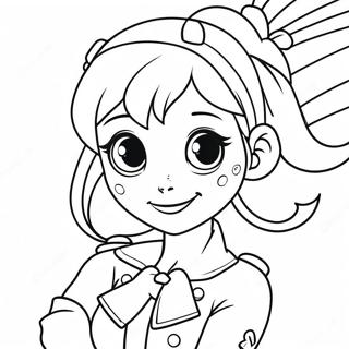 Marinette In Hero Costume Coloring Page 39568-32841