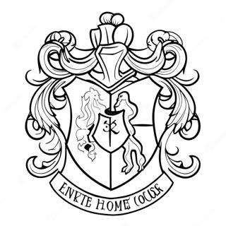 Harry Potter House Crest Coloring Page 39577-32847