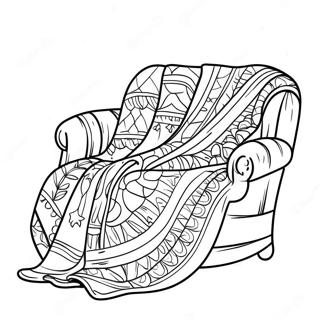 Cozy Blanket Coloring Page 39588-32850