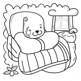 Cozy Blanket Coloring Page 39588-32851