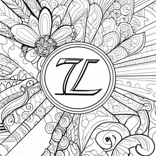 Lexus Logo Coloring Page 39607-32870