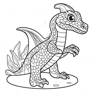 Realistic Water Dragon Coloring Page 39627-32888