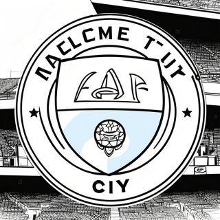 Man City Logo Coloring Page 39657-32916