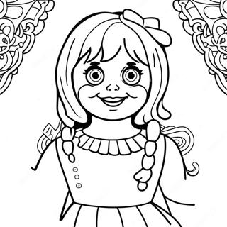 Annabelle Coloring Page 39667-32920