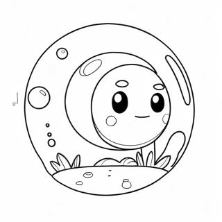 Colorful Bubble Adventure Coloring Page 3971-3215