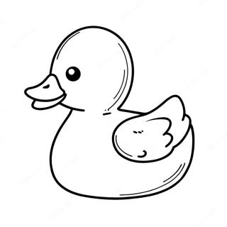 Rubber Duck Coloring Pages