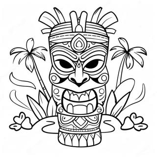 Tiki Coloring Page 39767-32990