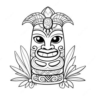 Tiki Coloring Page 39767-32992