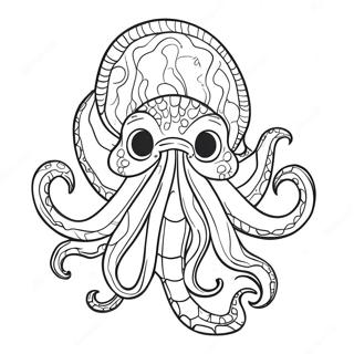 Seattle Kraken Logo Coloring Page 39777-32996