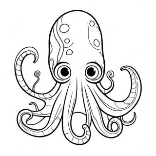 Seattle Kraken Mascot Coloring Page 39778-33001