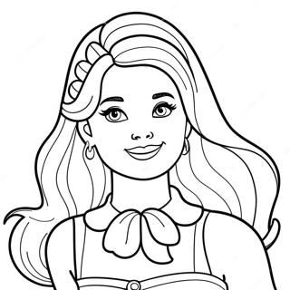 Barbie Skipper Coloring Page 39787-33006