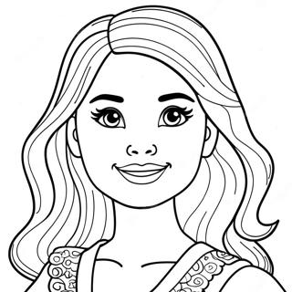 Barbie Skipper Coloring Page 39787-33007