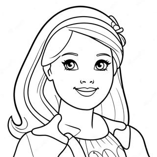 Barbie Skipper Coloring Page 39787-33008