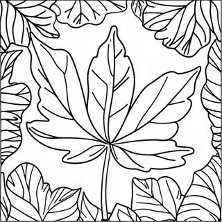 Maple Leaf Coloring Page 39807-33022