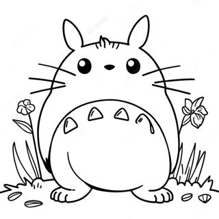 Totoro Coloring Page 3980-3218