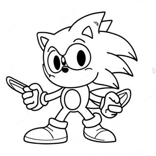 Sonic Boom Coloring Page 3990-3226