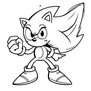 Sonic Boom Coloring Page 3990-3227