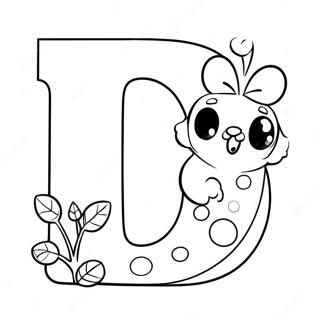 Cute Q Letter Coloring Page 39928-33117