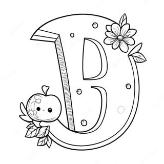 Cute Q Letter Coloring Page 39928-33120